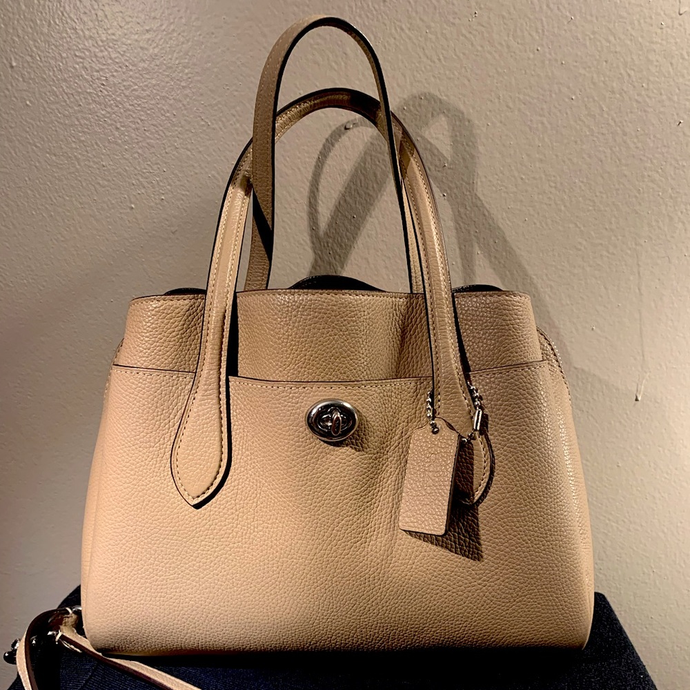 Coach Lora Satchel with Detachable Crossbody Strap